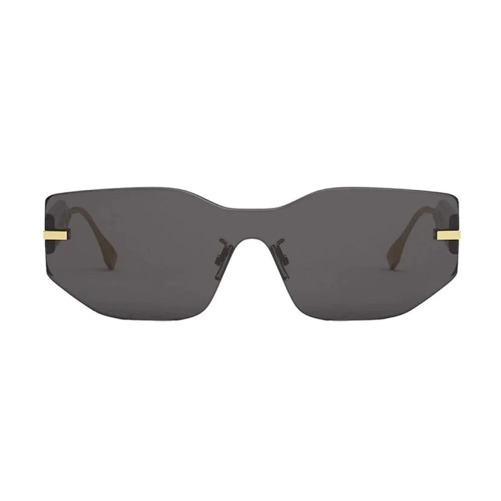 NEW FENDI SUNGLASSES, GRAY WOMEN EYEWEAR FENDI FENDIGRAPHY FE40066U 30A